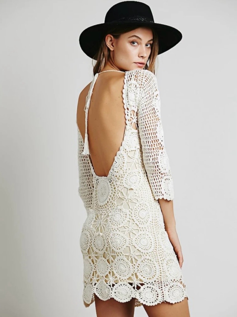 SPELL & The Gypsy Collective “Havana” Hand-Crocheted Dress / Coverup - Picture 2 of 7